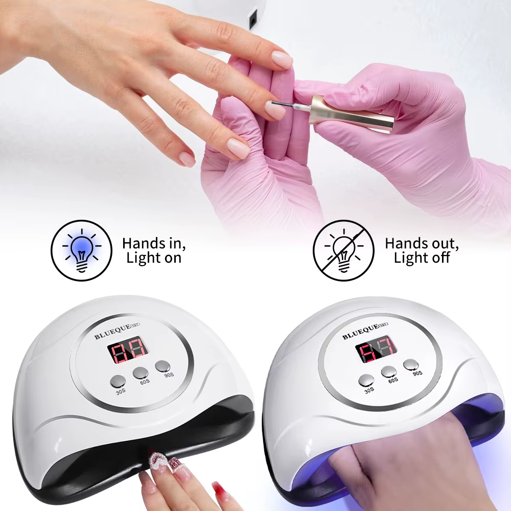 Lampe à ongles professionnelle LED manucure lampe UV sèche-ongles pour Gel UV LED Gel Machine à ongl
