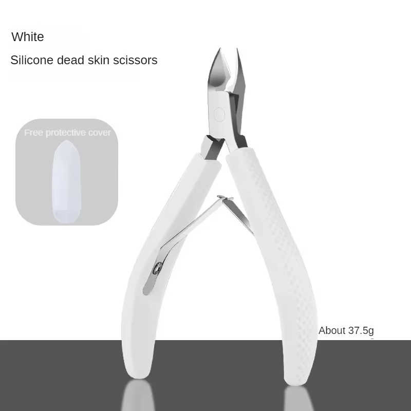 Pinces à cuticules manucure des ongles ciseaux à cuticules tondeuses tondeuse dissolvant de peau mor