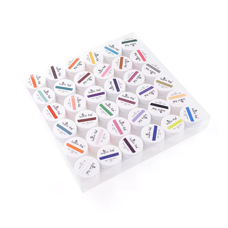 36 couleurs ongles uv gel vernis constructeur ensemble pour Nail Art conseils Extension manucure bri