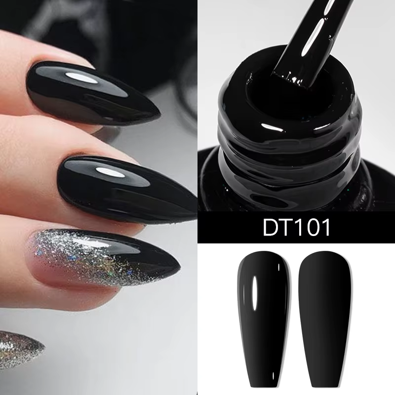 MEET ACROSS 7ml vernis à ongles à paillettes scintillantes Semi Permanent rouge argent réfléchissant