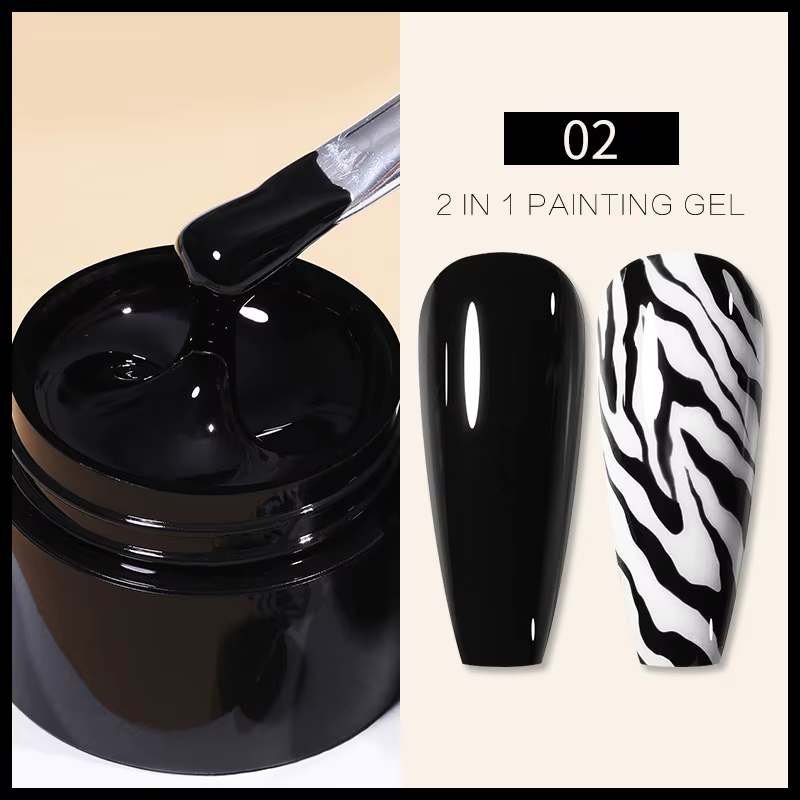 BORN PRETTY Vernis à ongles gel métallique super argenté pour bricolage ongles français effet métal 