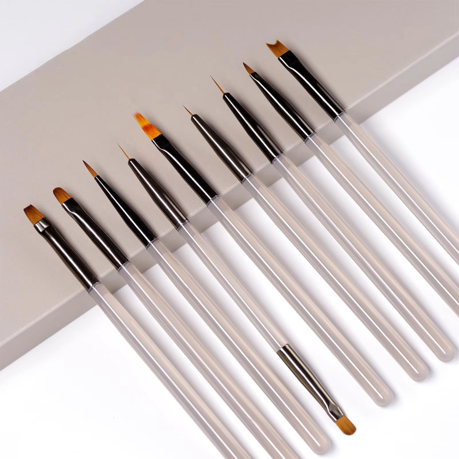 LINMANDA – stylo de conception pour nail art, outils de peinture avec pinceau pour gel d'extension d
