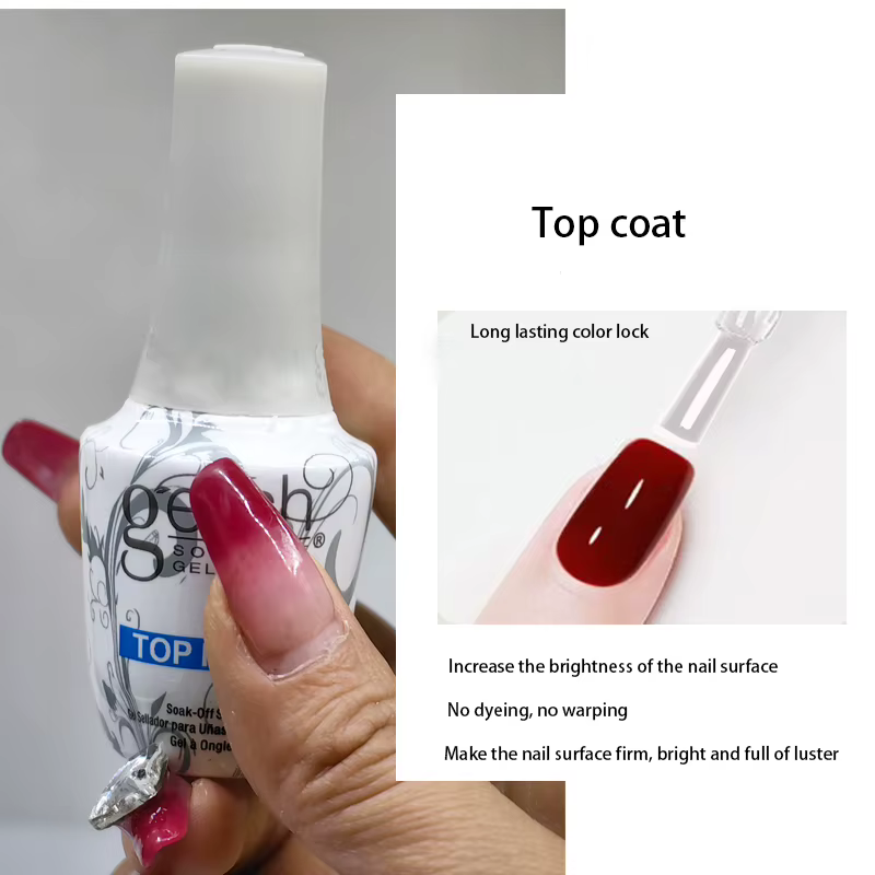 Verhéritage à ongles en gel sans lavage, super brillant, joint durable, semi-continu, art du gel, Va