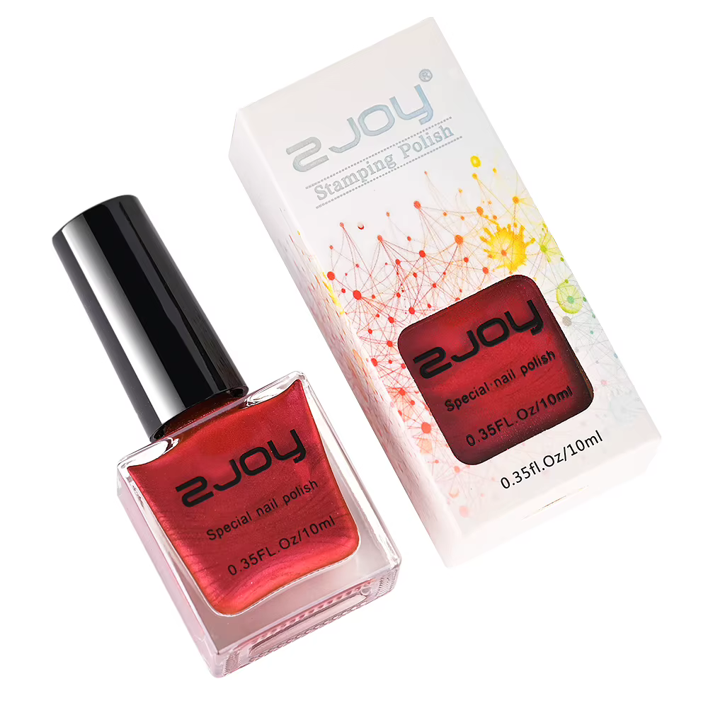 (30 couleurs) 10ml vernis à ongles 1/2 pièces noir/blanc coloré plaque d'estampage vernis d'impressi
