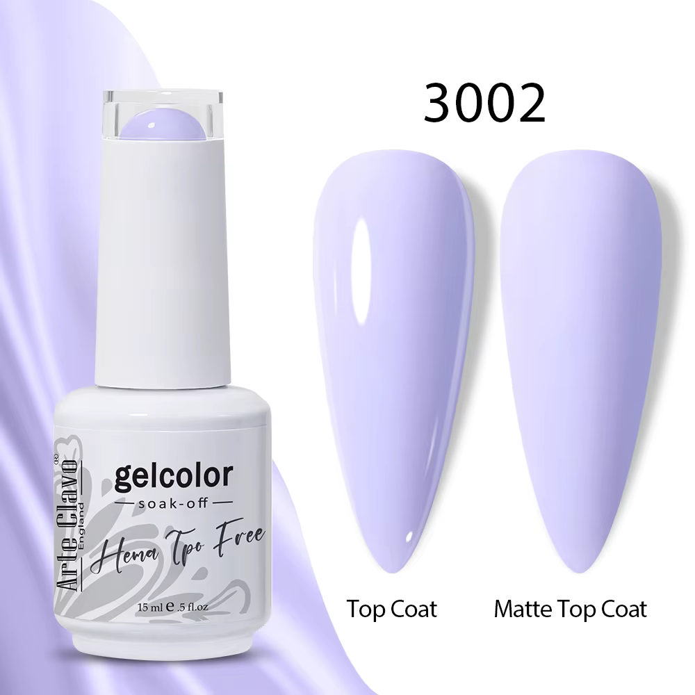 Vernis à ongles gel Arte Clavo Summer Gorgeous Color, semi-permanent, sans HEMA ni TPO, pour manucur