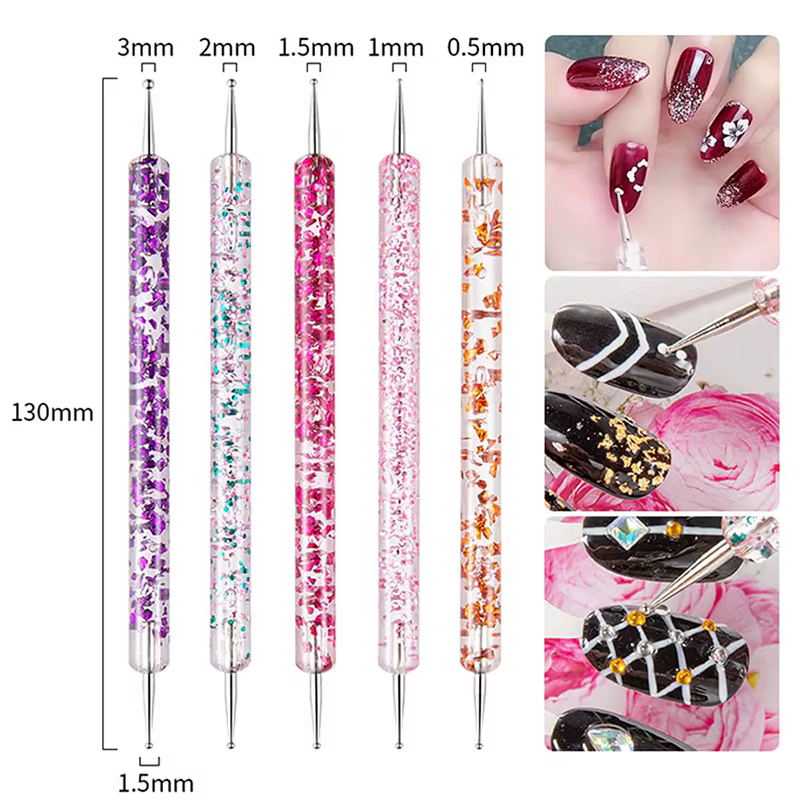 Ensemble de pinceaux pour Nail Art, fournitures professionnelles pour Gel UV acrylique, dessin, poin