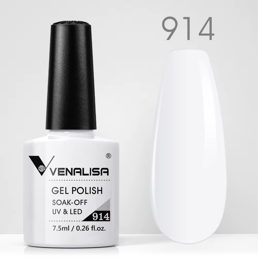 VENALISA couche de Base en caoutchouc couleur vernis à ongles Gel gelée Semi Transparent français on