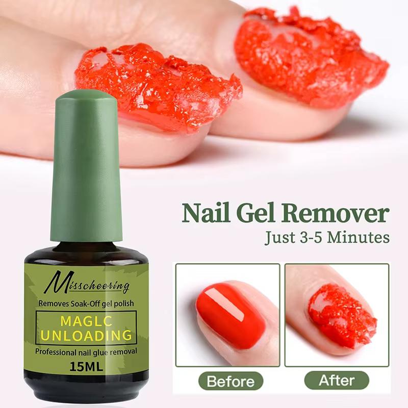 Dissolvant de vernis à ongles Gel magique rapide, 1/3 bouteilles de 15ml, nettoyage UV, vernis Semi-