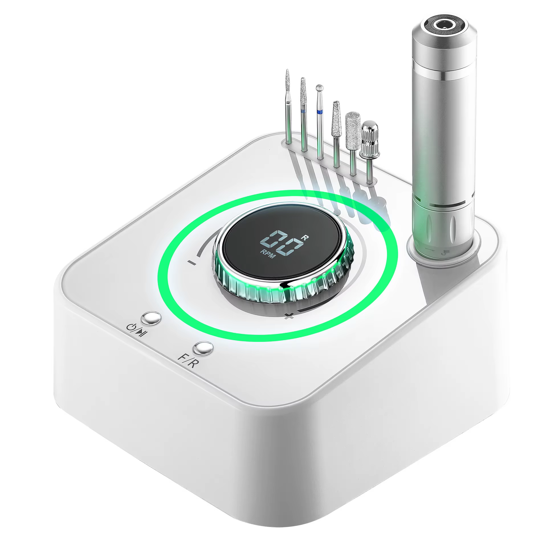 Perceuse à ongles 40000 tr/min, Machine de manucure avec écran LCD, appareil électrique pour enlever