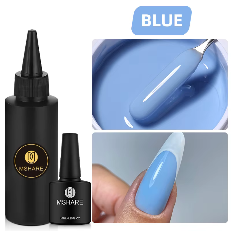 MSHARE 250g Gel acrylique liquide Acrygel TPO constructeur gratuit Gel pour ongles Extension Constuc