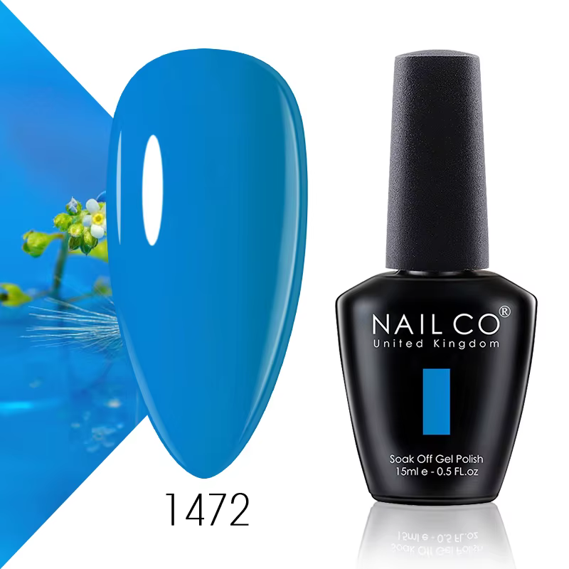 NAILCO 15ml été UV Gel Vernis à ongles couleurs roses Lakiery Hybrydowe Vernis ongles Gel bleu Nail