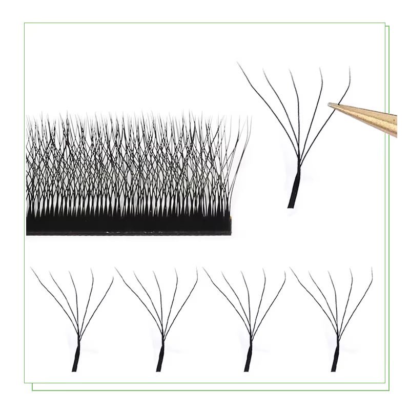 MARIA floraison automatique W forme Bloom 3D 4D 5D 6D ventilateurs préfabriqués vitesse Extensions d