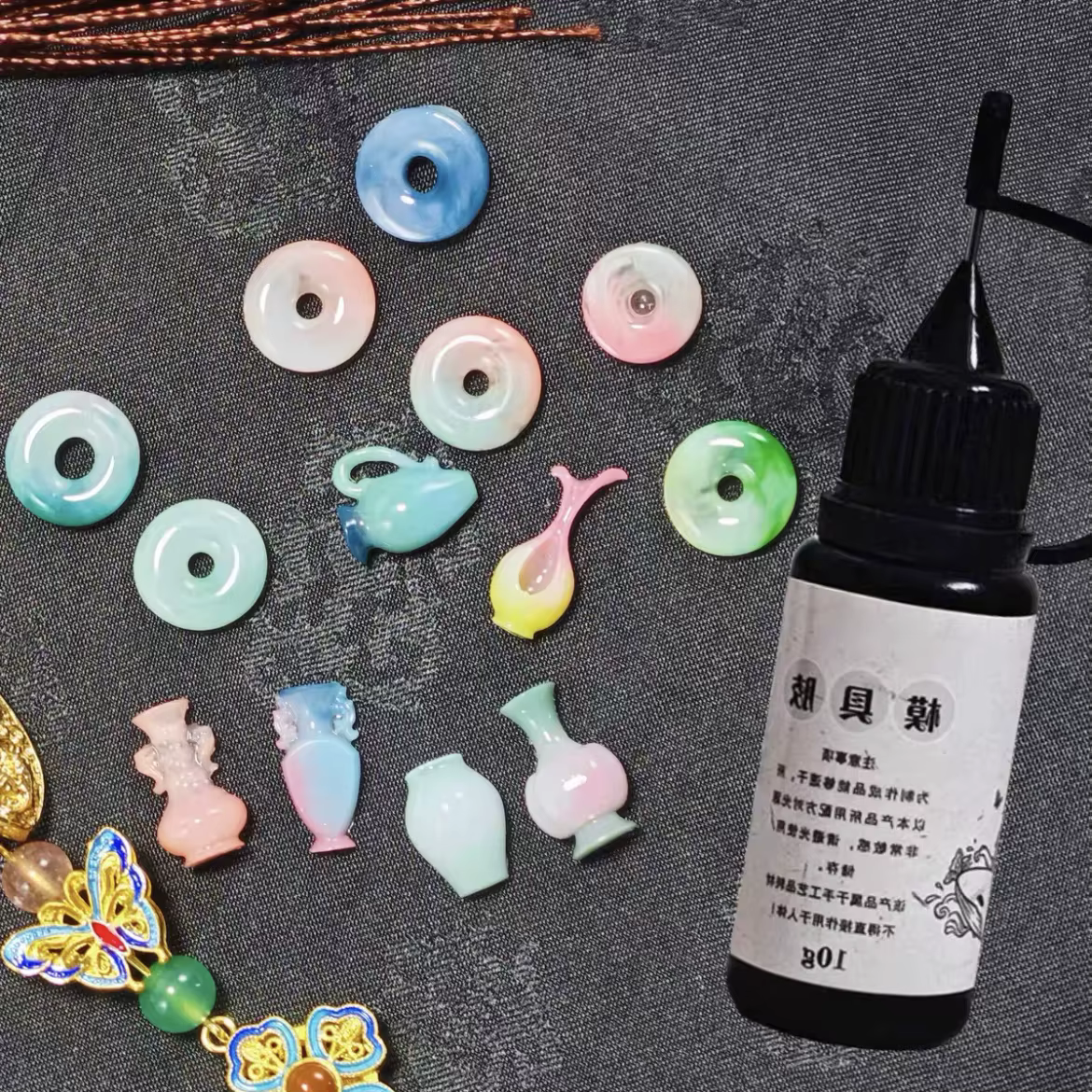 Gel sculpté pour moule à ongles, gel UV, colle cristal, translucide, 3D, acrylique, ensemble d'outil
