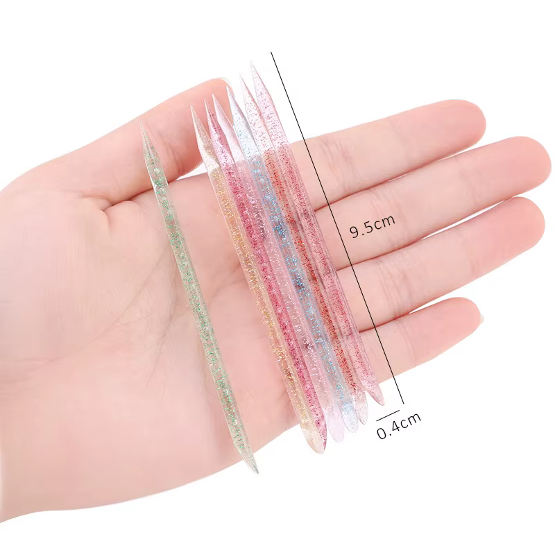 Bâton en cristal à double extrémité réutilisable, outil de retrait professionnel, accessoires de man