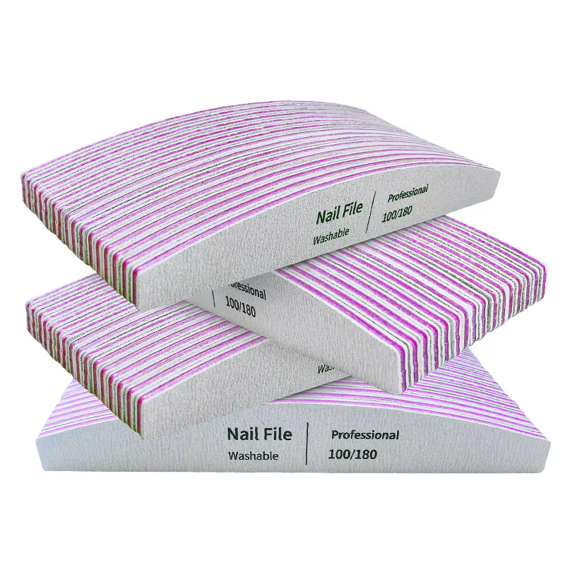 Lime à ongles 100 à 180 outils professionnels émeri pour manucure Lime 240 papier de verre Gel limes