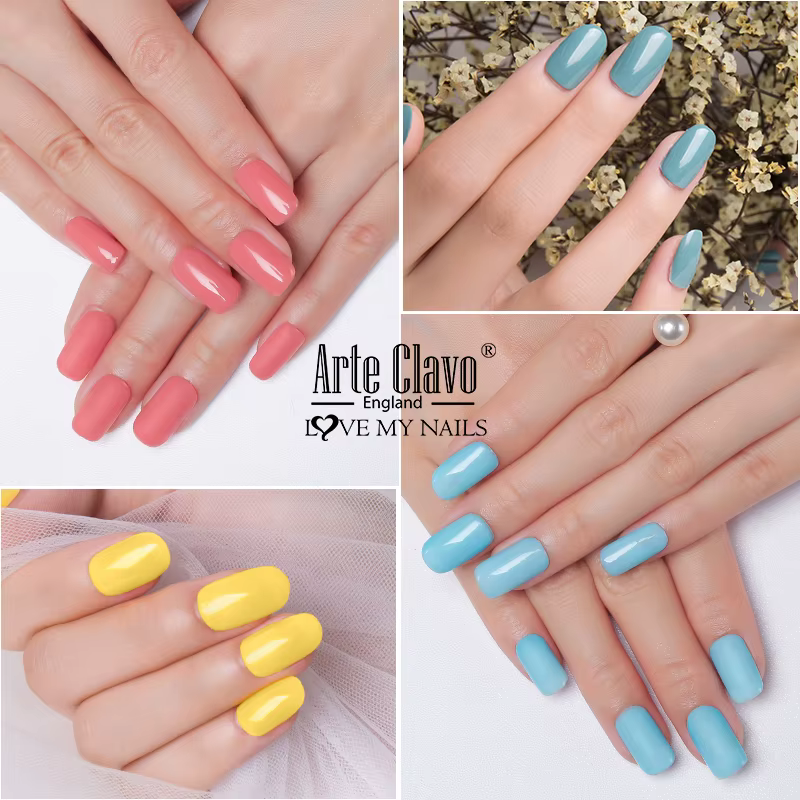 Arte Clavo Gel vernis à ongles 400 couleurs 15ml Semi Permanent Gel vernis Base couche de finition N
