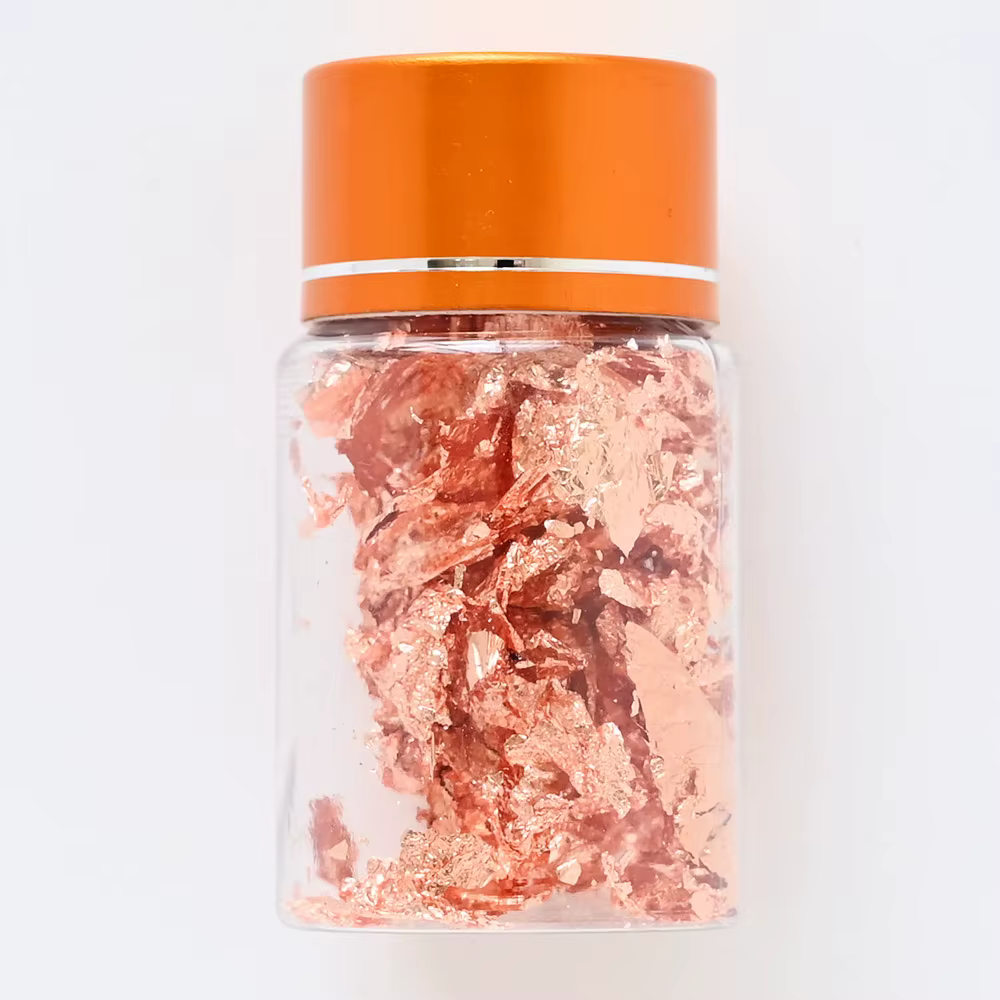 Feuille d'étain pour Nail Art, 3 couleurs cassées, paillettes épaisses, décoration de corps, maquill