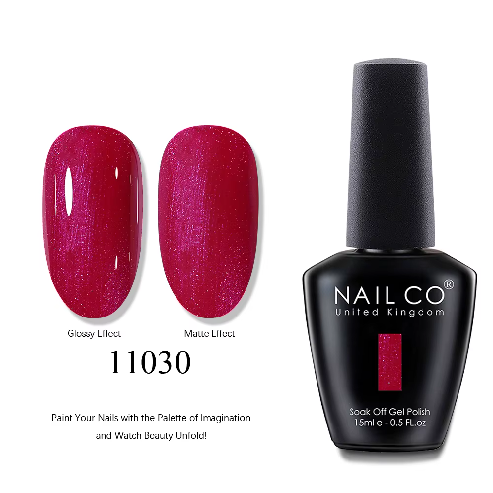 NAILCO 15ml café ongles Art rouge marron couleur Gel vernis à ongles Semi-permanent UV Gel vernis ma