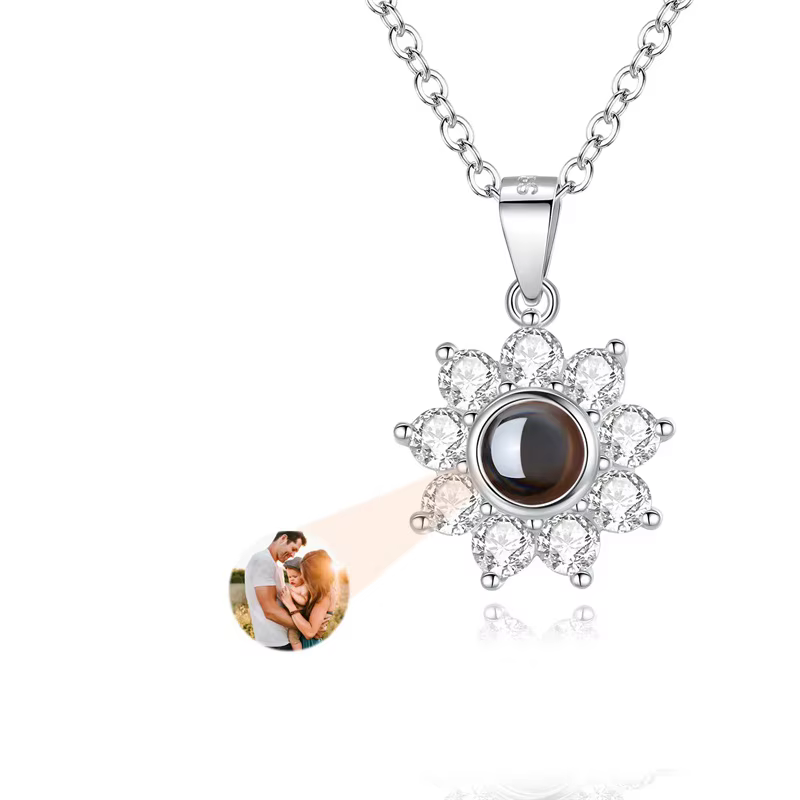 Collier coeur personnalisé avec photo à l'intérieur collier photo coeur personnalisé personnalisé bi