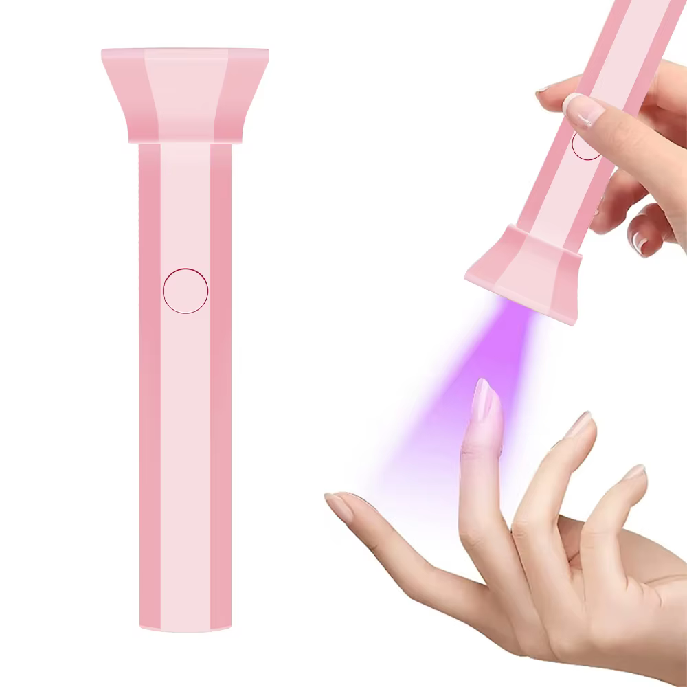 YIKOOLIN-Mini lumière UV pour gel, petite lampe à polymériser les ongles, sèche-ongles USB, vernis à
