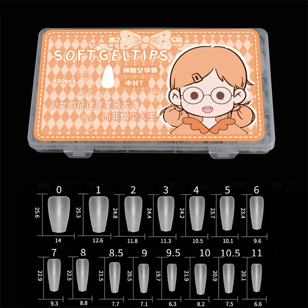 Faux ongles portables ultra-courts mats, fins, sans trace, en forme de goutte d'eau ou d'amande