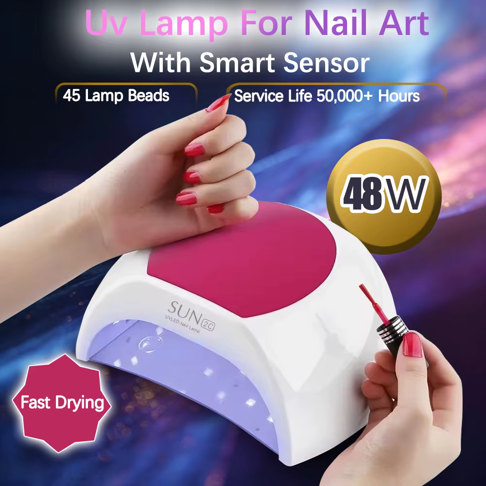 SUN2C-Lampe UV à LED pour Verhéritage à Ongles, 48W, pour Manucure et Pédicure