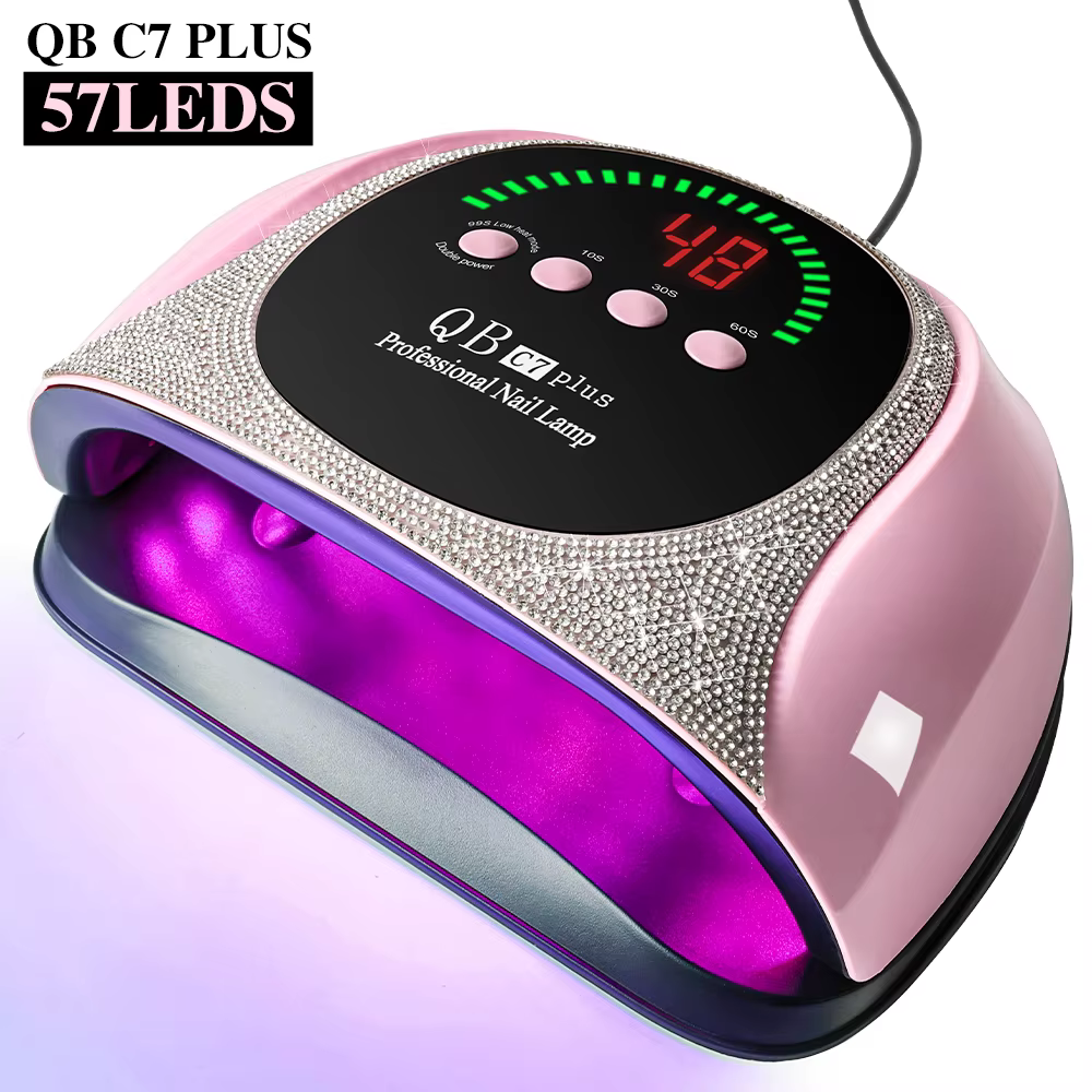 Lampe professionnelle UV/LED pour vernis à ongles, 57 LED, séchage rapide, lampe à polymérisation av