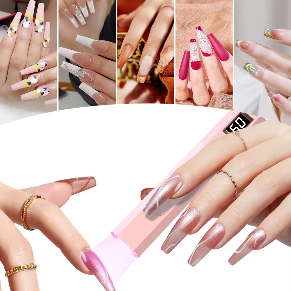 YIKOOLIN Mini lampe UV portative de séchage des ongles en Gel rapide pour les outils de Salon à domi