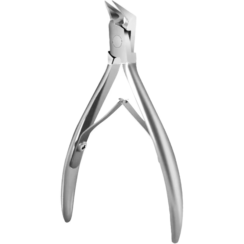 Coupe-ongles pour ongles incarnés épais, lame droite en acier inoxydable, pointe pointue, antidérapa