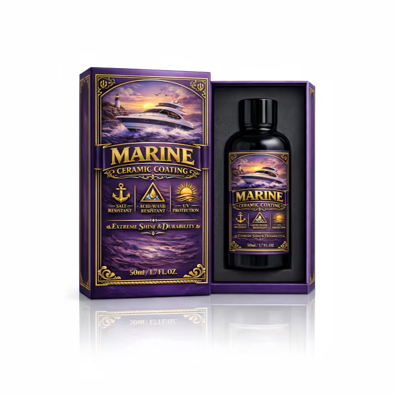Revêtement Céramique Marin Qualité Professionnelle – Peinture Bateau Haute Brillance & Protection de