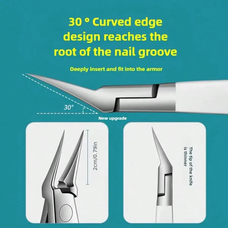 Coupe-ongles professionnel à bec d'aigle allemand – Coupe-ongles de précision pour ongles épais, idé