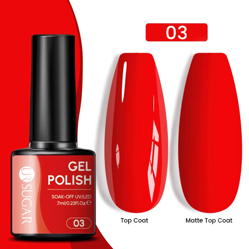 UR SUGAR 7.5ml vin foncé rouge vernis à ongles automne Gel peinture Nail Art Semi Permanent Nail Art