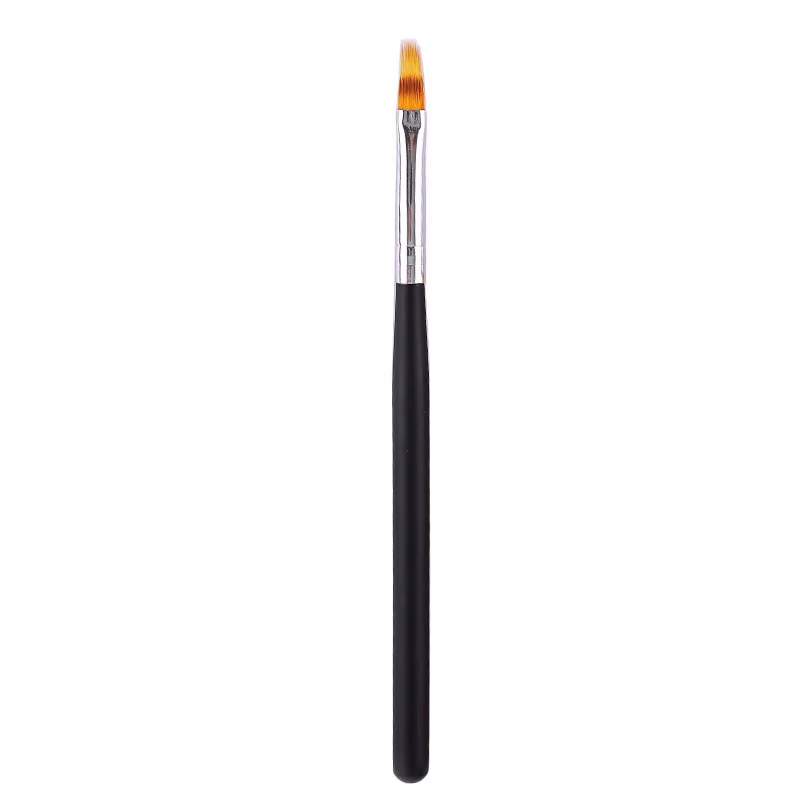 Brosse à ongles en bois dégradé, stylo ombré en acrylique, bricolage, pinceaux pour Gel UV, dessin d