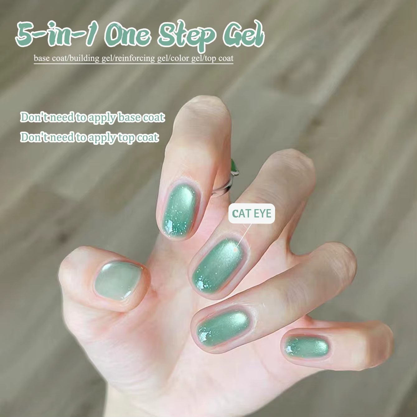 Vernis à ongles gel œil de chat en perles de verre fuchsia ZH 12ML 2026, vernis à ongles UV photothe