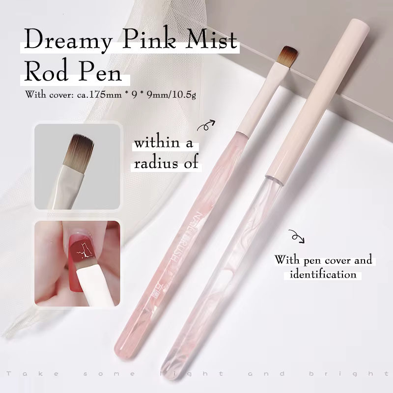 Stylo de photothérapie multifonctionnel pour colle Nail Art, brosse pour Gel UV, acrylique, manucure