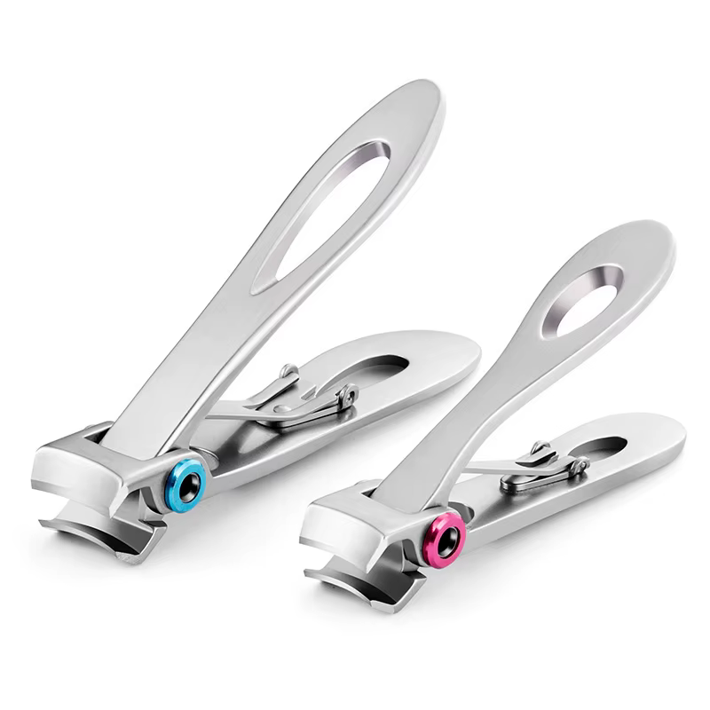 Coupe-ongles en acier inoxydable, ciseaux de manucure, épais et dur, outils de pédicure, 1 pièce