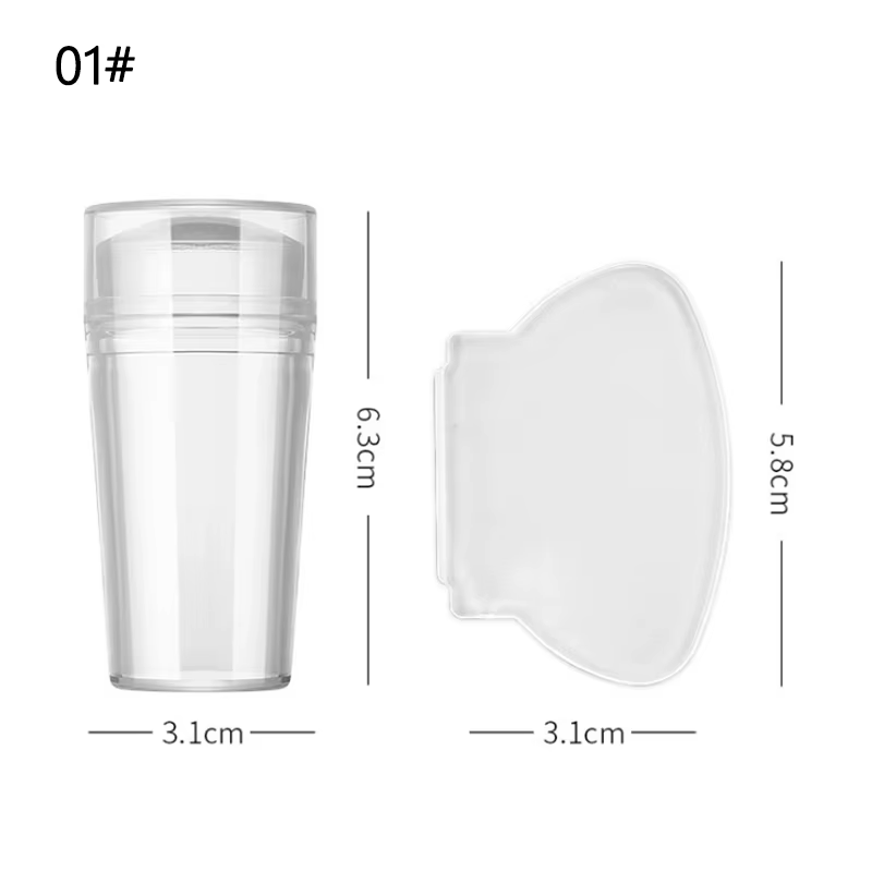 french manucure stamping nail art pochoir tampon ongle nail art Kit de plaques d'estampage pour nail