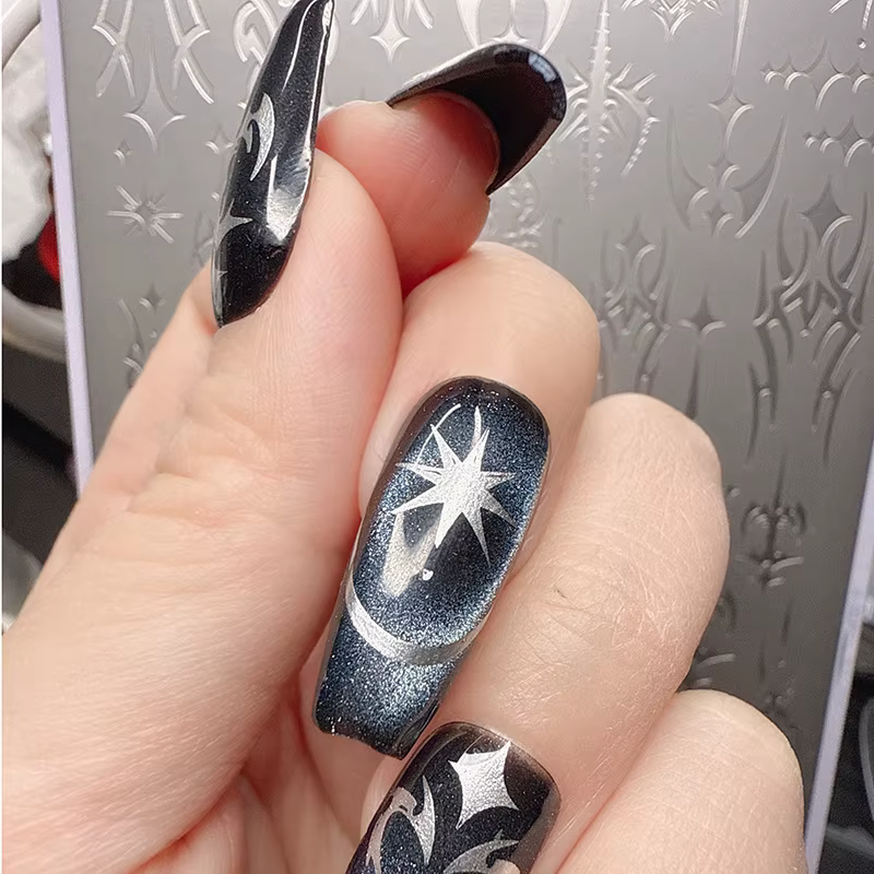 XMQ NAIL ART STAMPING PLATES COOL LINES TEMPLATES