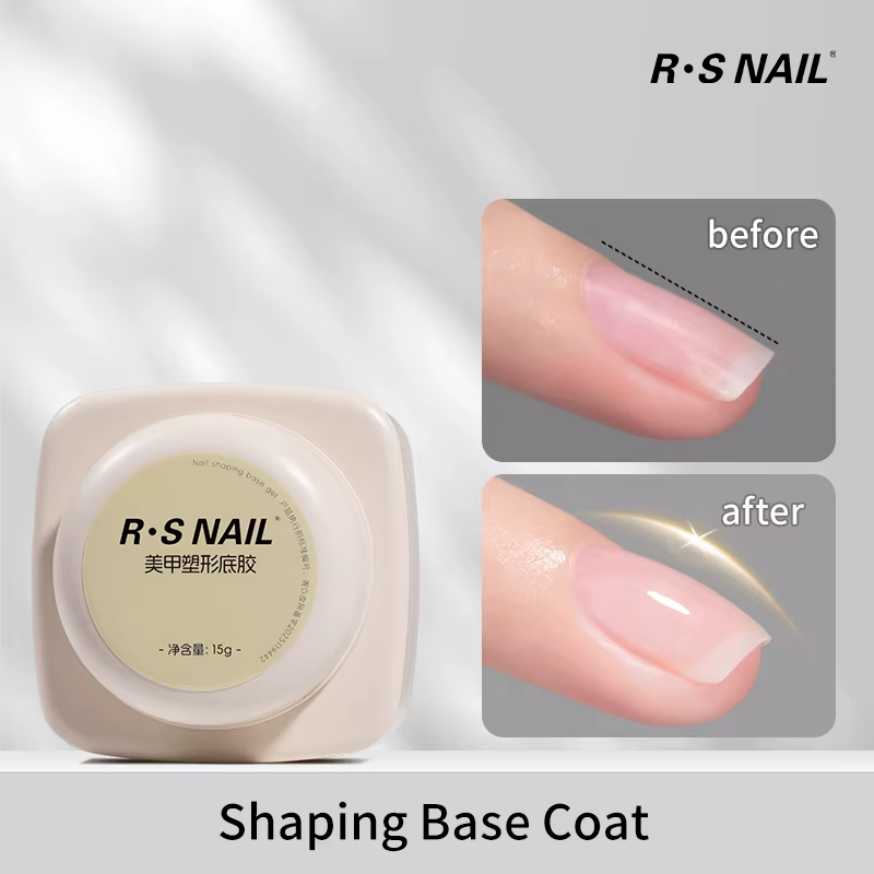 RSNAIL couche de finition de construction haute brillance Gel supérieur de construction longue durée