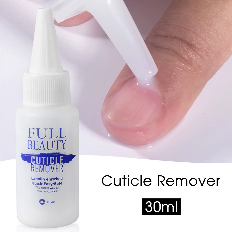 Dissolvant de cuticules pour ongles, adoucissant, liquide, exfoliant, traitement à l'huile, manucure