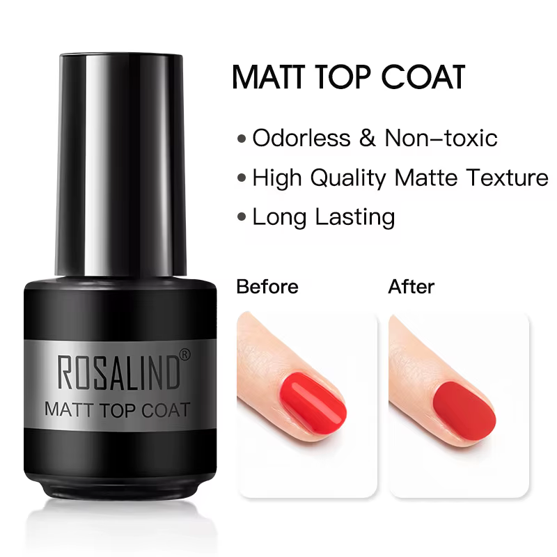 ROSALIND multicolore vernis à ongles Gel nu rose brillant vernis UV Semi Permanent ongles beauté dia