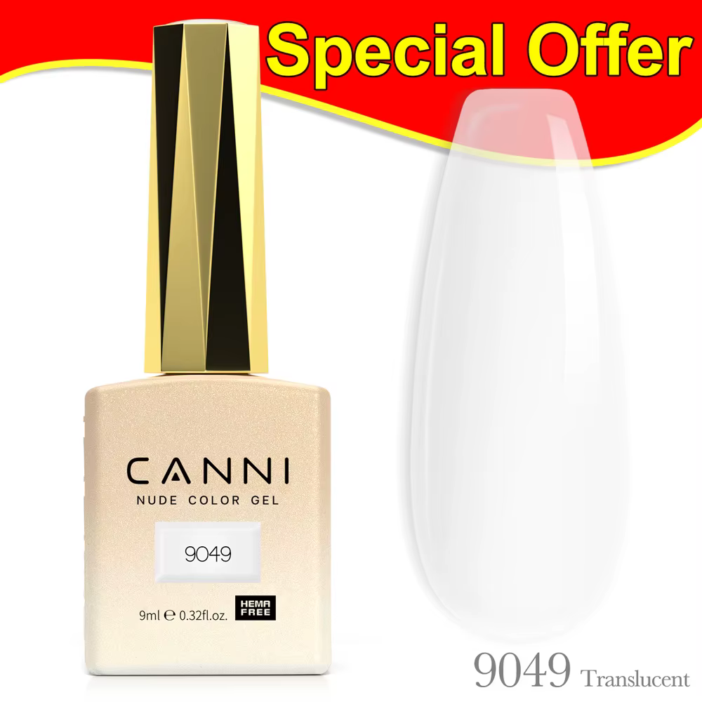 HEMA FREE TPO gratuit 9ml Canni vernis à ongles Gel gelée couleur nue Transparent Semi Permanent nat