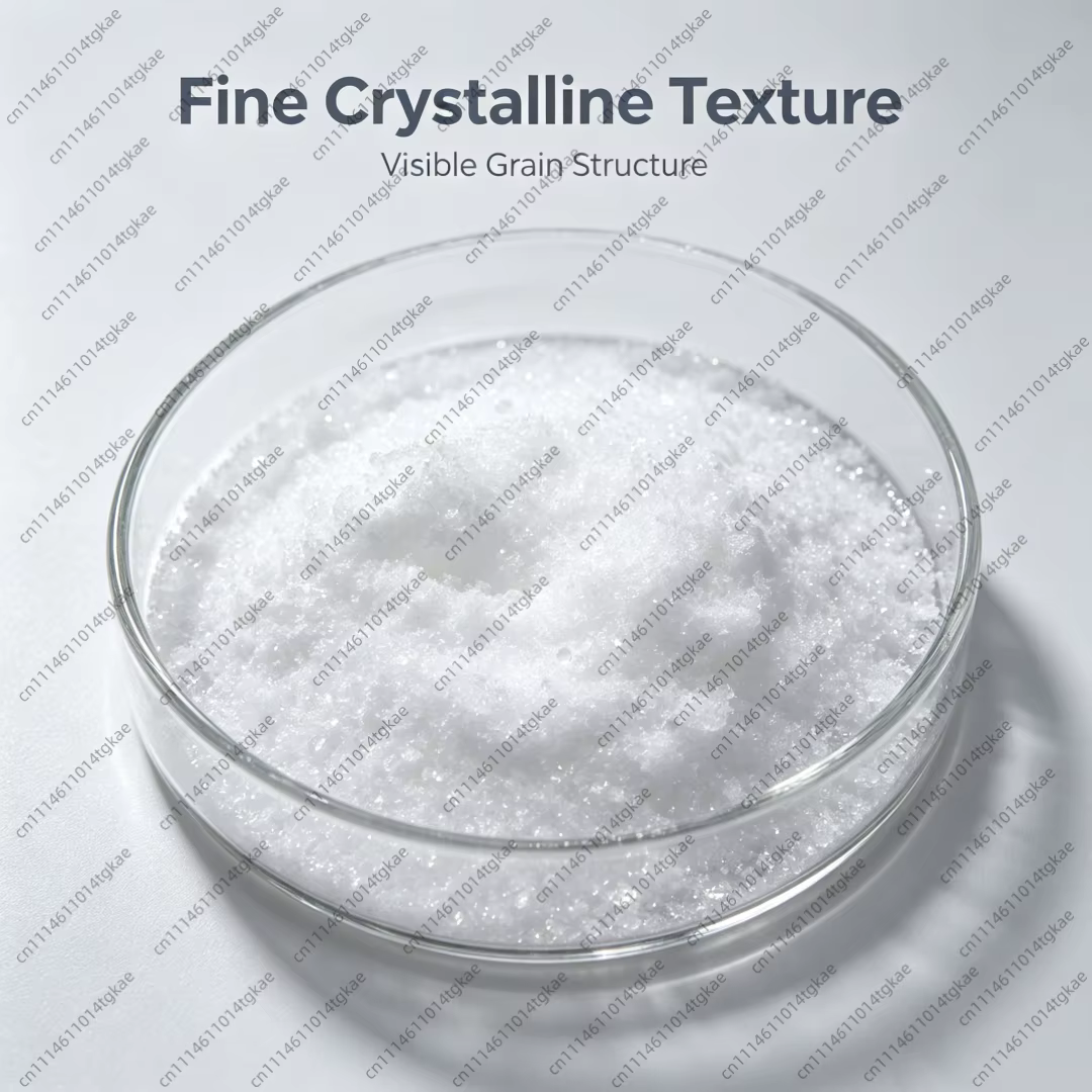 Cristaux d'acide glycolique à 99 %, matière première exfoliante AHA pour la fabrication de savon à f