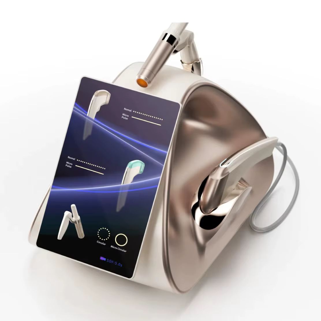 Appareil professionnel HIFU double lifting 13,3 pouces pour le visage et le corps, raffermissant la 