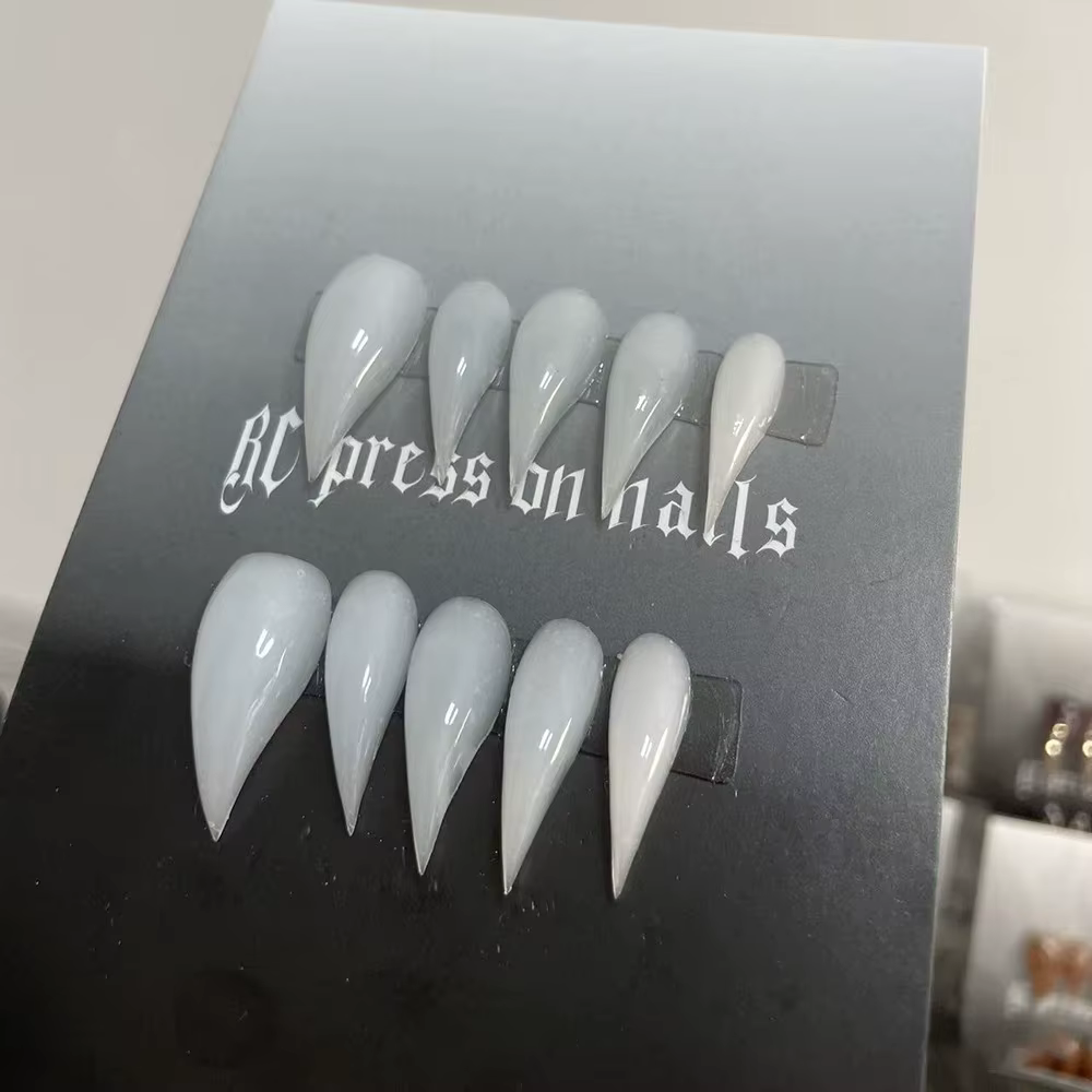 10 pièces fini Nail Art fait à la main Dragon armure aigle et chat griffe bête armure faux ongles co