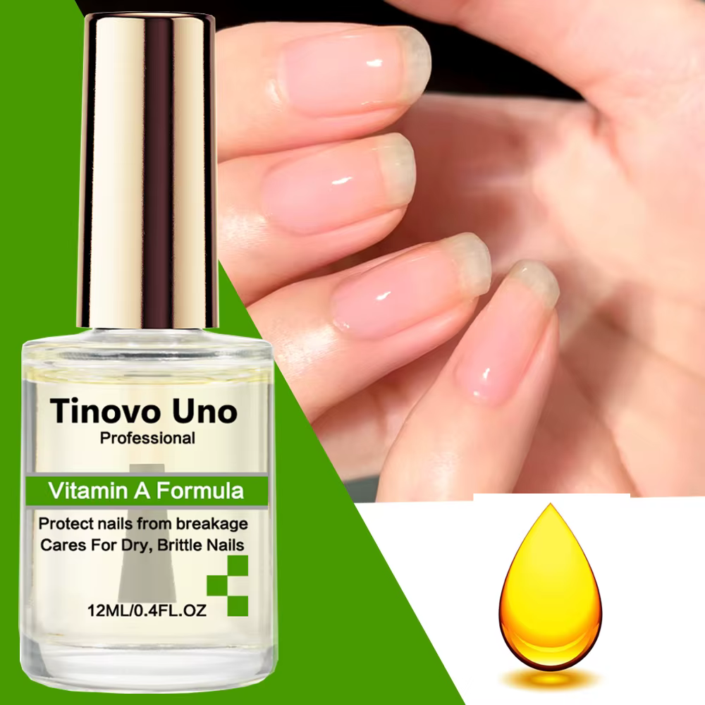 Tinovo Uno kératine noix de coco huile de renforcement des ongles traitement de l'art des ongles hui