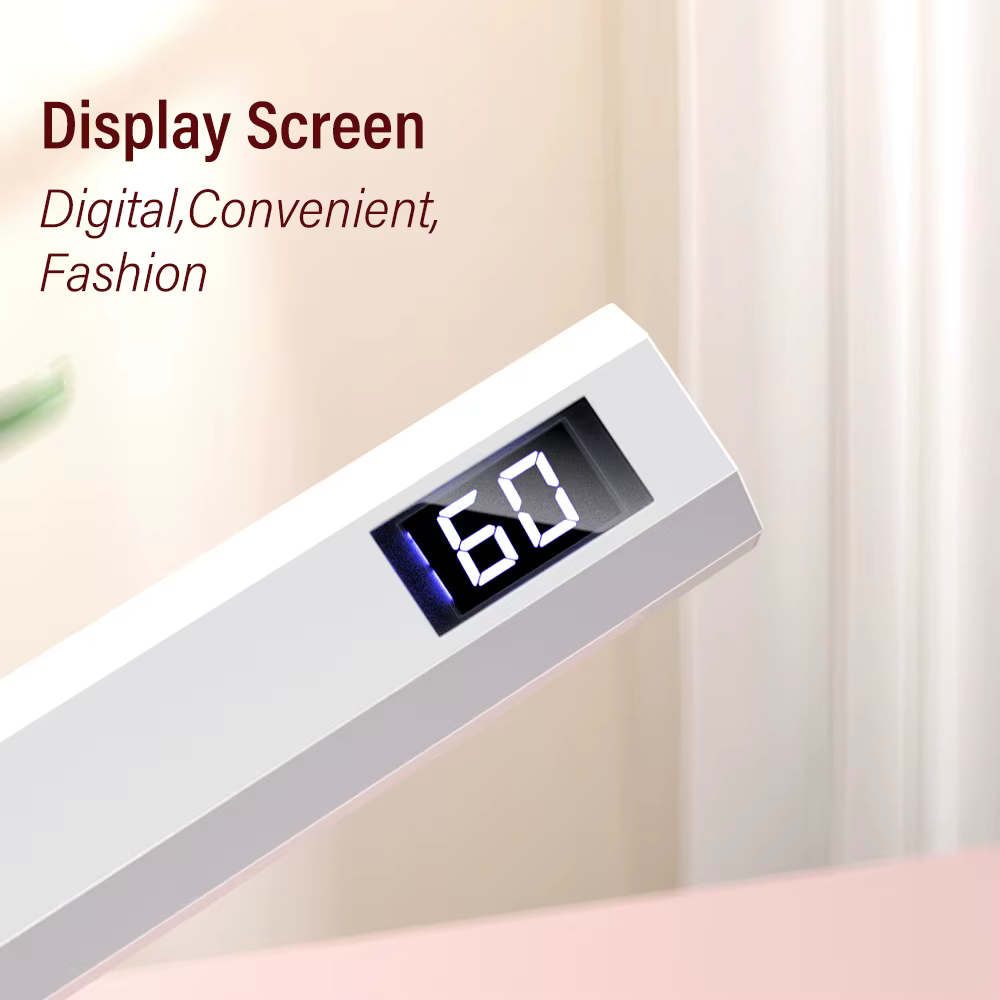 YIKOOLIN lumière UV/LED portative pour ongles 12W Mini lumière UV Portable pour ongles en Gel 2 régl