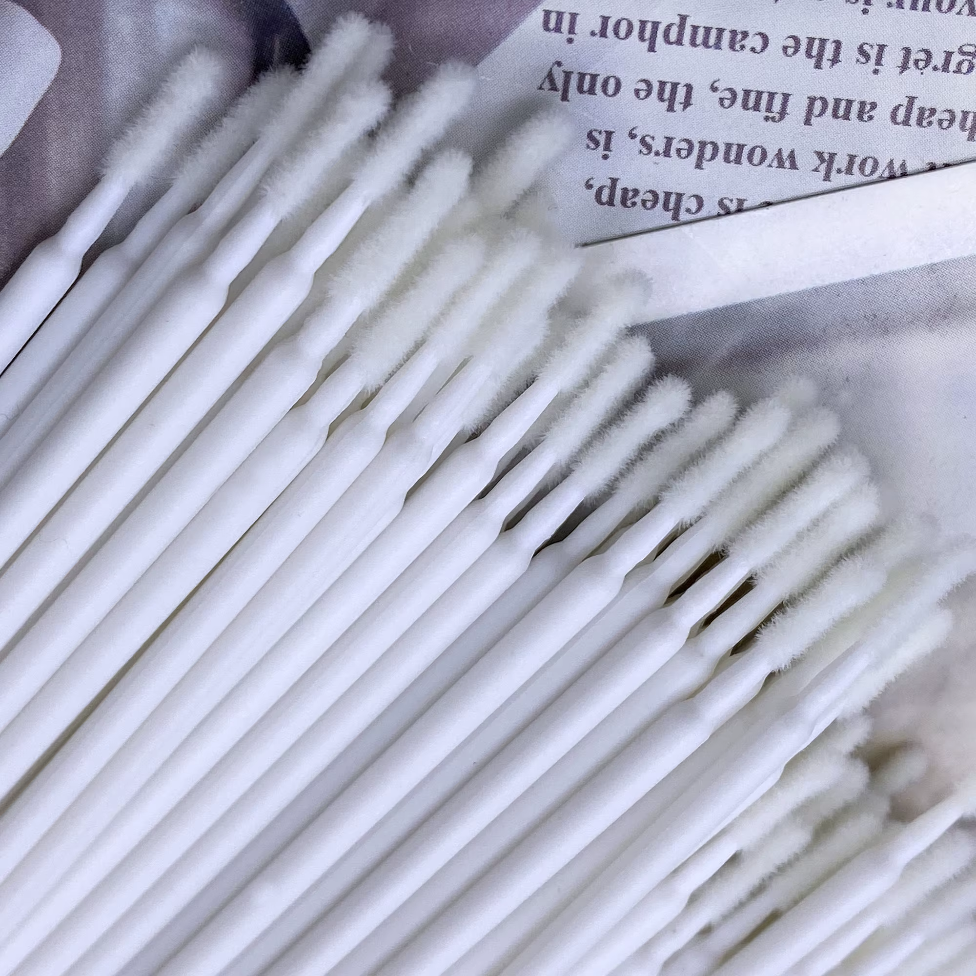 100/400 pièces Micro brosse jetable cils enlevant écouvillon Microbrosse Mascara baguettes applicate