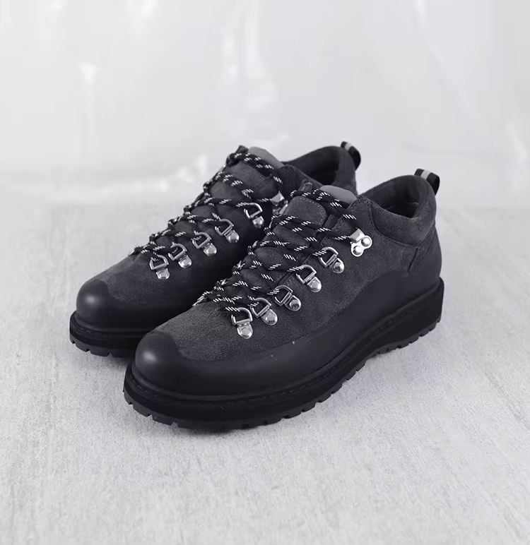 Chaussures Derby à semelles épaisses pour hommes, chaussures de randonnée imperméables et antidérapa