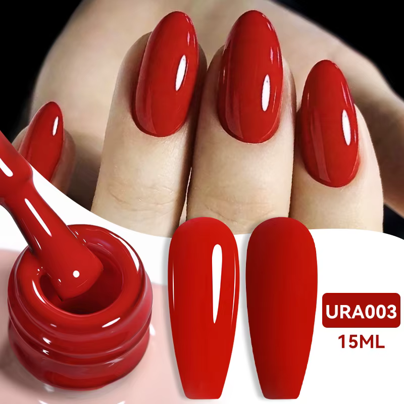 UR SUGAR 15ml Vernis à ongles gel rouge vin longue tenue, style français, fournitures pour manucure